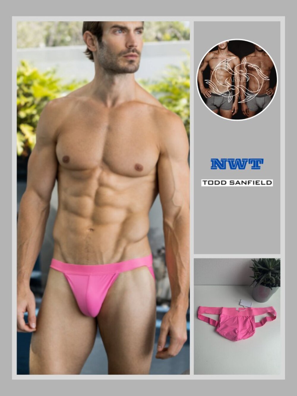 Todd Sanfield - Defiant Jock - Candy Pink (L)